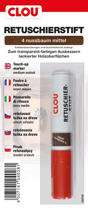 Produktbild Clou Retuschierstift (Nussbaum mittel)