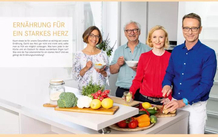 Produktbild Die Ernährungs-Docs - Starkes Herz (Deutsch, Silja Schäfer, Jörn Klasen, Anne Fleck, Matthias Riedl, 2021)