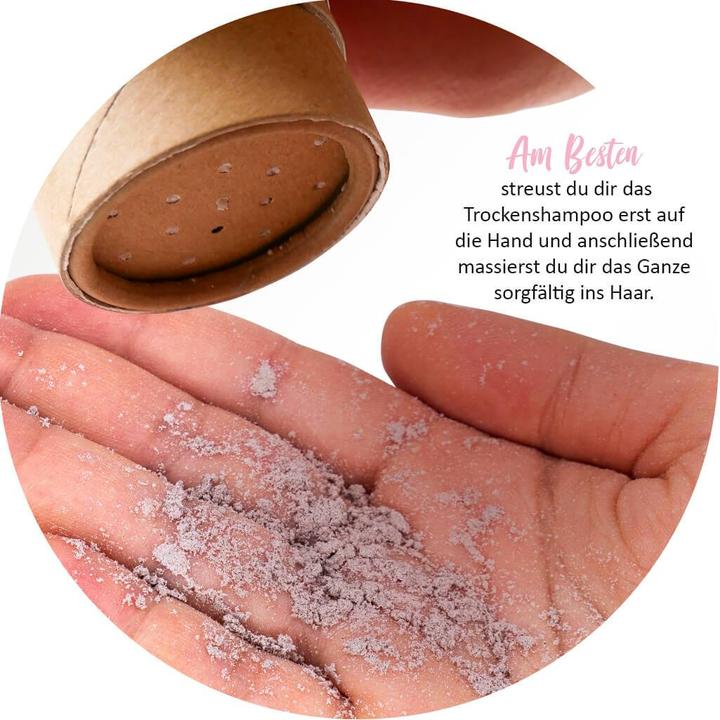 Actual product image Puremetics Trockenshampoo 'Granatapfel' (Dry shampoo)