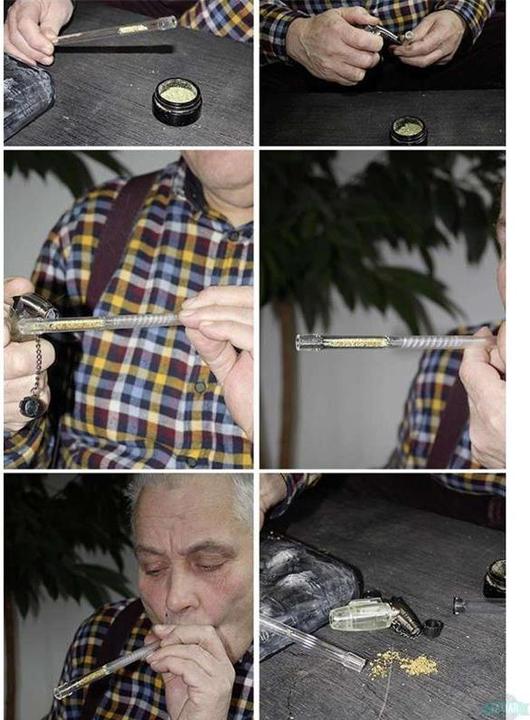 Image du produit Dynavap Black leaf Vapo Shots vaporisateur manuel long
