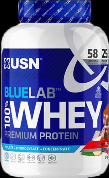 Actual product image USN Blue Lab 100% Whey Protein (Wheytella, 1 pcs., 2000 g)