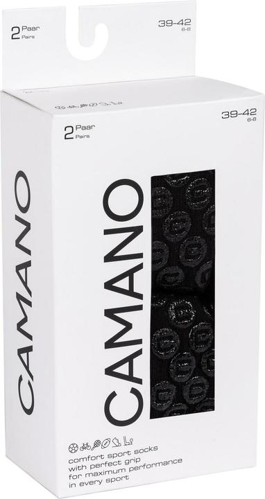 Image du produit Camano Chaussettes de sport avec grip Extra fort Antidérapant Chaussettes de football Chaussettes de (35, 38)
