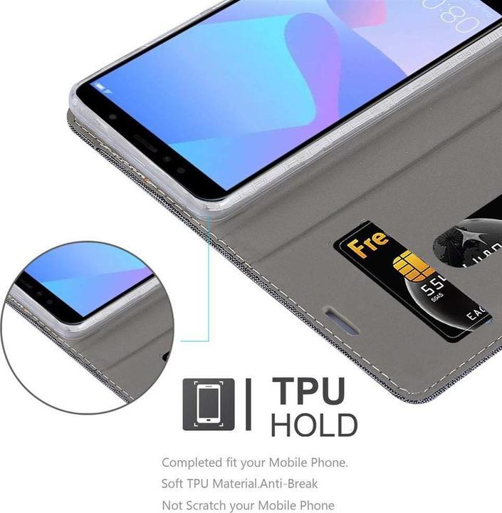 Productafbeelding Cadorabo Boek Jeans Optiek Cover (Huawei Y6 Prime (2019))