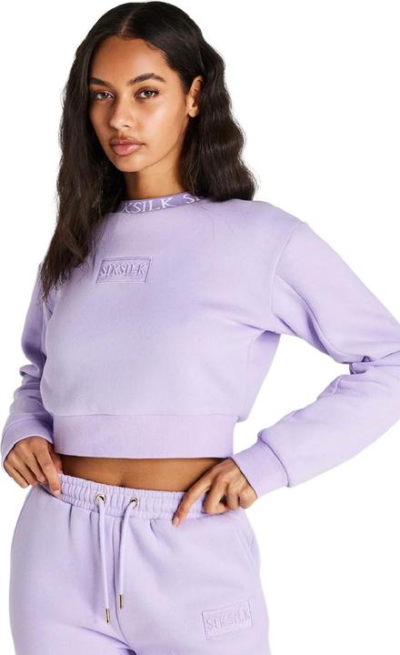 Siksilk Kurzes Sweatshirt