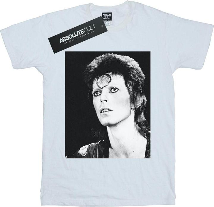 Produktbild David Bowie Ziggy Looking TShirt Mädchen (152, 158)