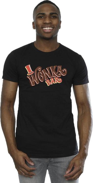 Produktbild Willy Wonka & the Chocolate Factory Bar Logo TShirt (L)