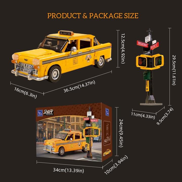 Produktbild Pantasy Original-Retro Series - New York Yellow Cab