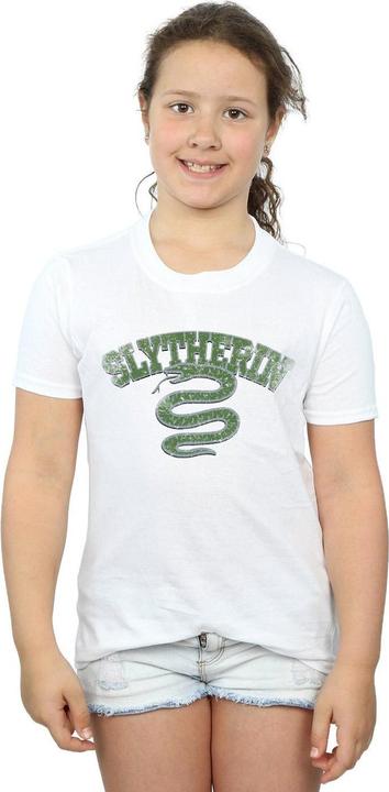 Immagine prodotto Slytherin Sport Emblem Maglietta Ragazze (152, 158)