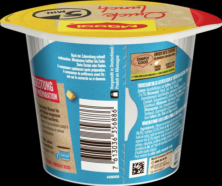 Produktbild Maggi Quick Lunch Kartoff. Zwiebeln (70 g)