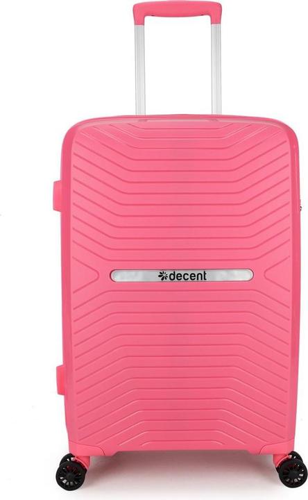 Actual product image Decent CROSS-ONE PP Trolley 66 cm - 63 Liter - TSA slot - Pink (63 l)