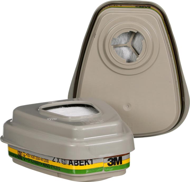 Actual product image 3M Replacement filter (ABEK1P3, 2 x)