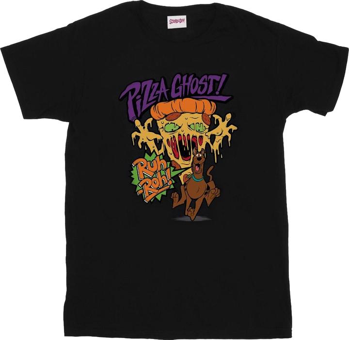 Actual product image Scooby Doo Boys Pizza Ghost T-Shirt (140, 146)