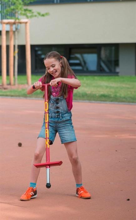 Actual product image Qu-Ax Bouncing stick pogo stick