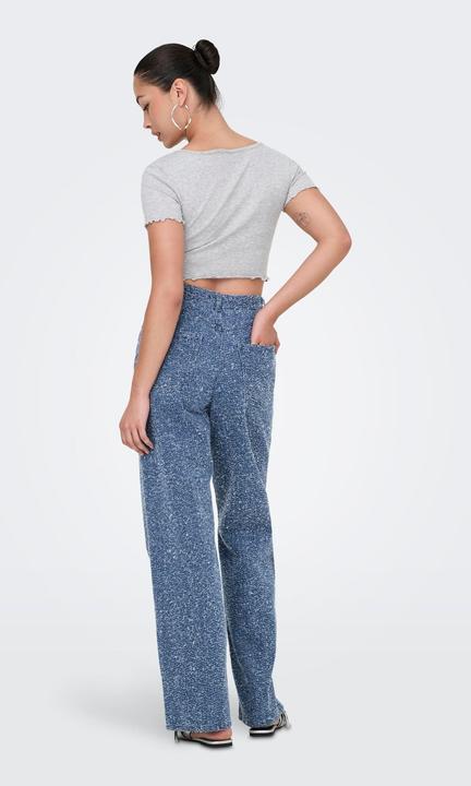Produktbild Only ONLAMAYA Hohe Taille Weiter Beinschnitt Jeans Jeans mit weitem Bein (W27/L30)