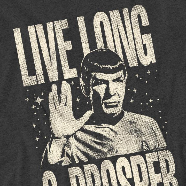 Actual product image Star Trek: The Original Series Unisex Adult Prosper Spock T-Shirt (XL)