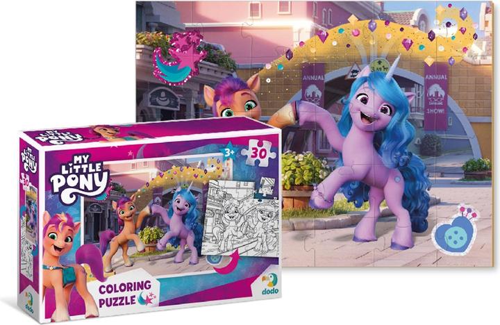 Produktbild Dodo Zum Ausmalen 2in1 My Little Pony (30 Teile)