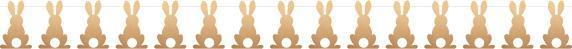 Image du produit Amscan Guirlande Lapin de Pâques papier 15 x 178 cm (6 x)