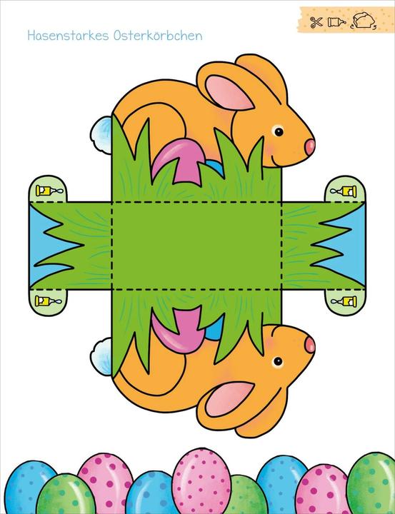 Image du produit Mon premier grand cahier de bricolage de Pâques (Couverture rigide)