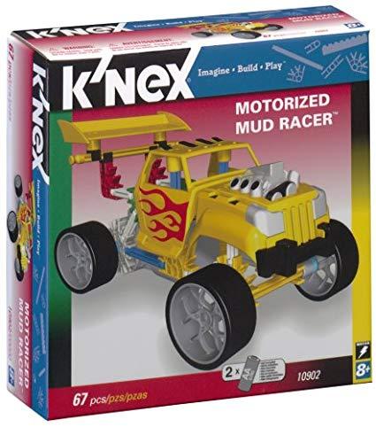 Actual product image KNEX Motorised Racer yellow