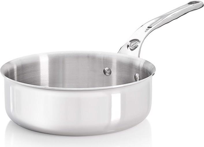 de Buyer Poêle à frire Affinity (24 cm, Poêle à frire, Aluminium, Acier inoxydable)