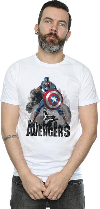 Produktbild Captain America Action Pose TShirt (XL)