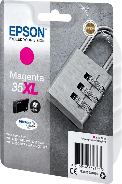 Actual product image Epson 35XL DuraBrite Ultra (M)