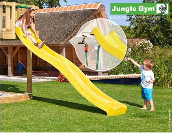 Produktbild Jungle Gym Wellenrutsche lang Gelb
