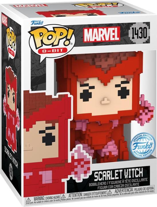 Image du produit Funko Marvel POP! 8-Bit Figurine vinyle Scarlett Witch 9 cm