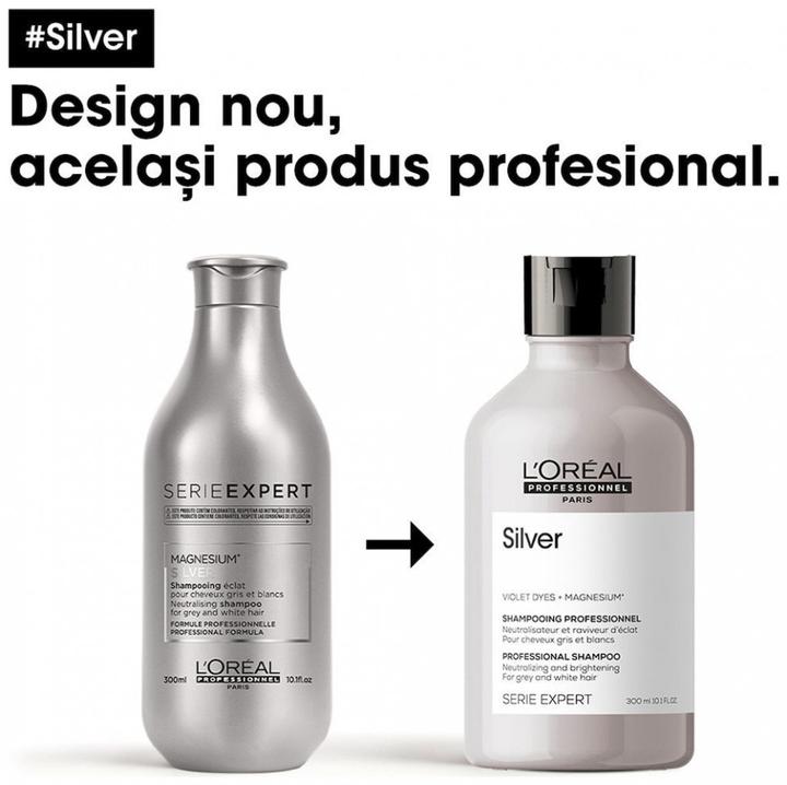 Actual product image L'Oréal Professionnel Serie Expert Silver (300 ml, Liquid shampoo)