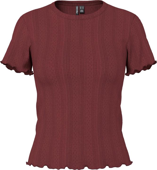Produktbild Pieces Pcmarie Ss O-Neck Poin Top Jrs Noos Bc (M)