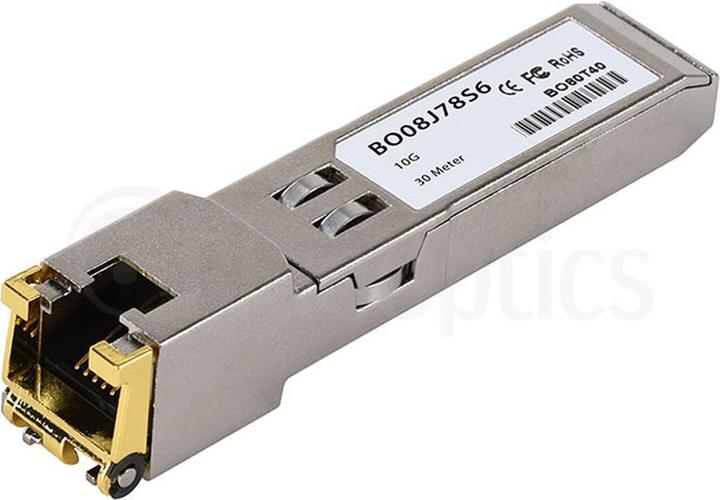 Actual product image CBO MikroTik SFP-10G-RJ45 Compatible BlueOptics SFP+ BO08J78S6