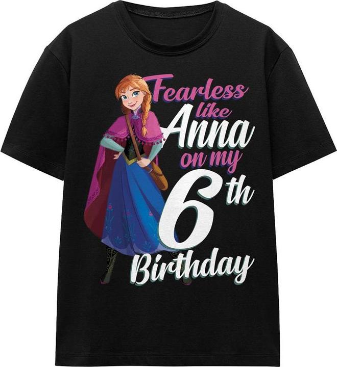 Image du produit Disney Frozen - T-shirt FEARLESS LIKE ANNA - Adulte (S)