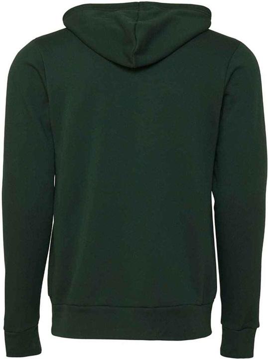 Bella Canvas Kapuzenpullover Durchgehender Reissverschluss