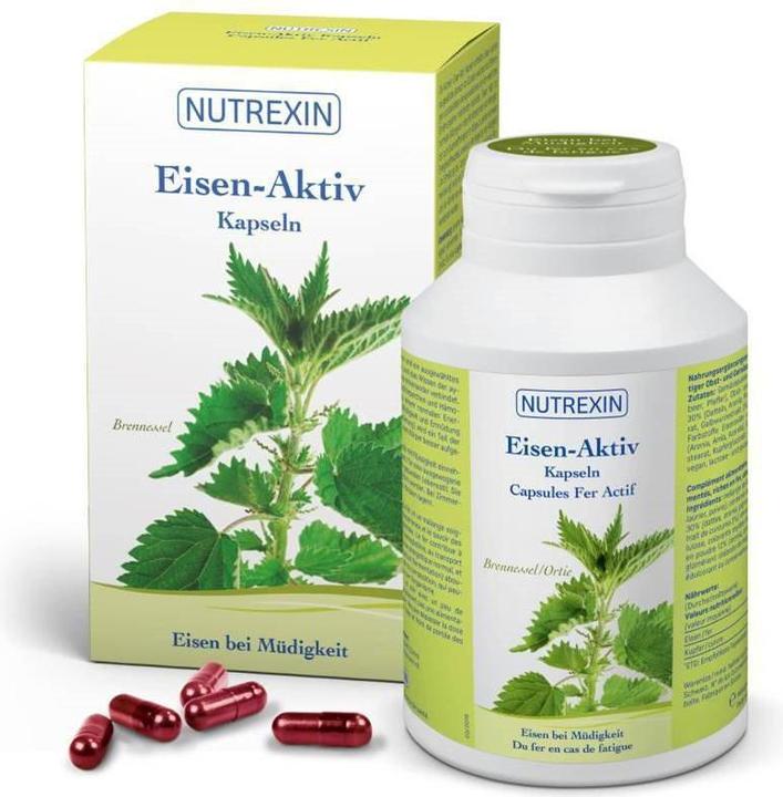Produktbild Nutrexin Eisen Aktiv (240 Stück, Kapseln, 172 g)