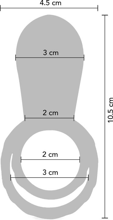 Produktbild Xocoon Couples Vibrator Ring (13 cm)
