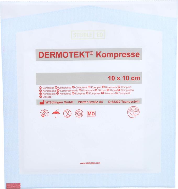 Produktbild Söhngen DERMOTEKT KOMPRESSE V10X10