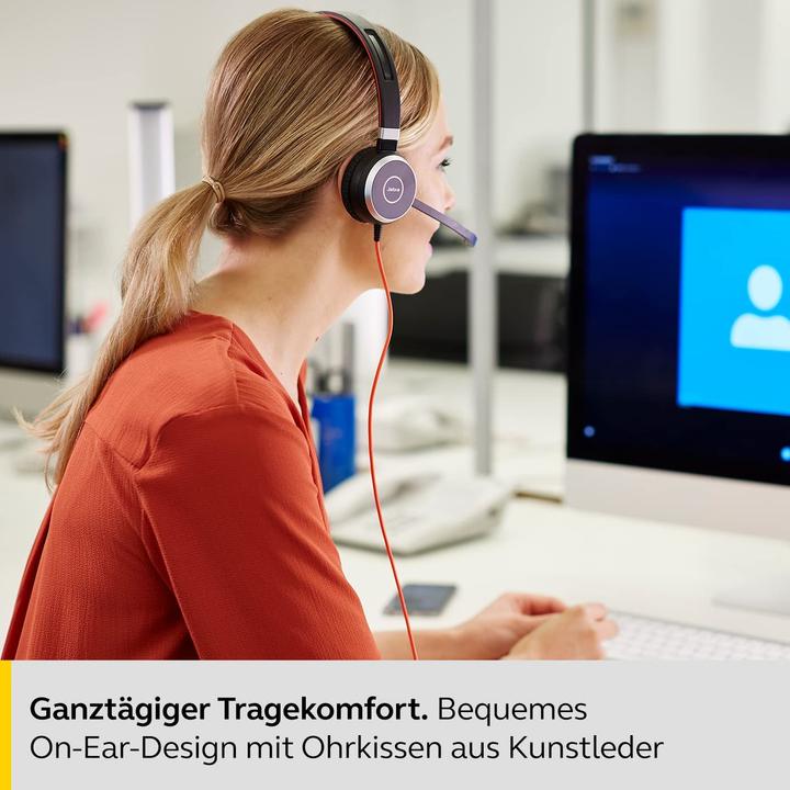 Produktbild Jabra Evolve 40 UC Stereo (Kabelgebunden, USB-A)