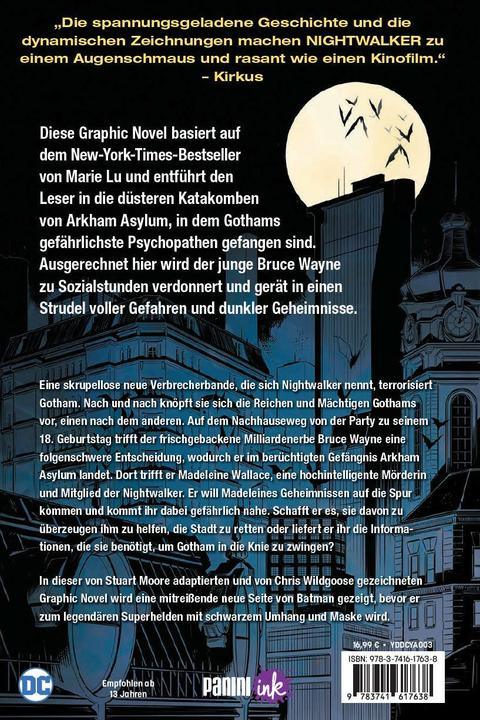Image du produit Panini Batman: Nightwalker - Schatten der Nacht (Allemand, Marie Lu, 2020)