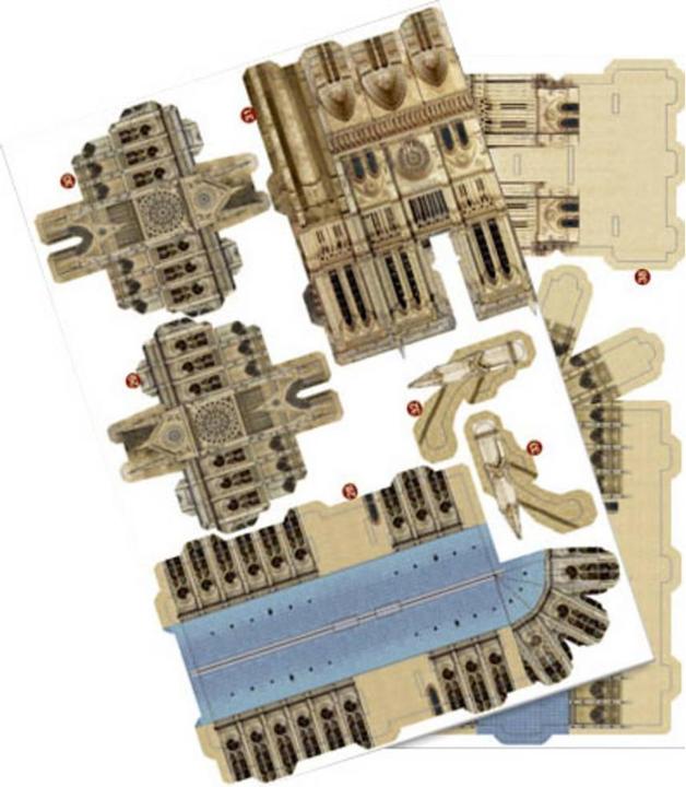 Actual product image Revell 3D Puzzle Notre-Dame de Paris (39 pieces)