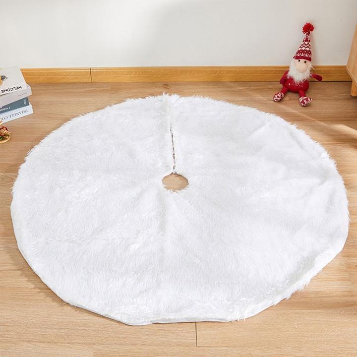 Actual product image Hermex Christmas tree rug Christmas tree skirt Christmas tree skirt mat (1 -part)