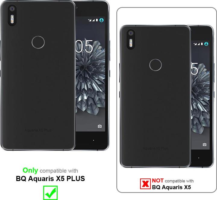 Image du produit Cadorabo Coque pour BQ Aquaris X5 PLUS universel avec Clip (BQ Aquaris X5 Plus)