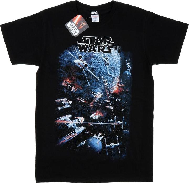 Actual product image Star Wars Mens Universe Battle T-Shirt (L)