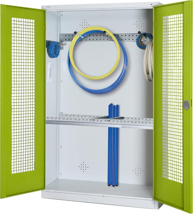 Image du produit C+P Armoire modulaire pour équipements sportifs avec équipement de base (hxlxp : 195x120x50 cm, avec