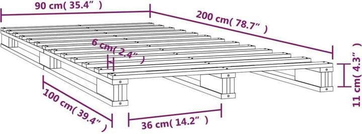 Immagine prodotto VidaXL Yasmine (90 x 200 cm)