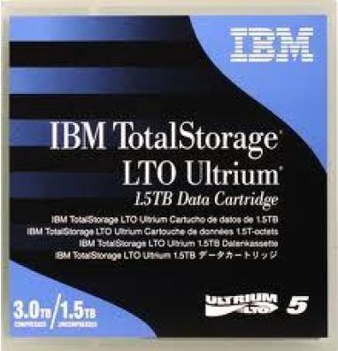 Actual product image IBM LTO 5 Tape (LTO-5 Ultrium, 1500 GB)