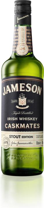 Actual product image Jameson Caskmates Stout Edition Triple Distilled (Blended Malt Whisky, Irish whiskey, 1 x 70 cl)