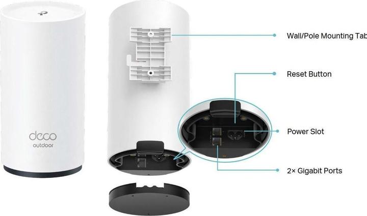 Produktbild TP-Link Deco X50-Outdoor Wi-Fi 6 Mesh AX3000 (1-pack)