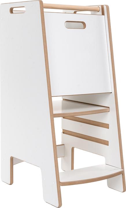Tupti.wood NOWAY - Montessori Lernturm Kitchen Helper Weiss