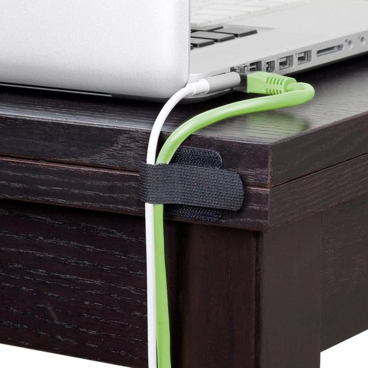 Immagine prodotto Label-the-cable Fascette da parete in velcro LTC, confezione da 10 pezzi (Fascette in plastica, 90 mm, 10 pz.)