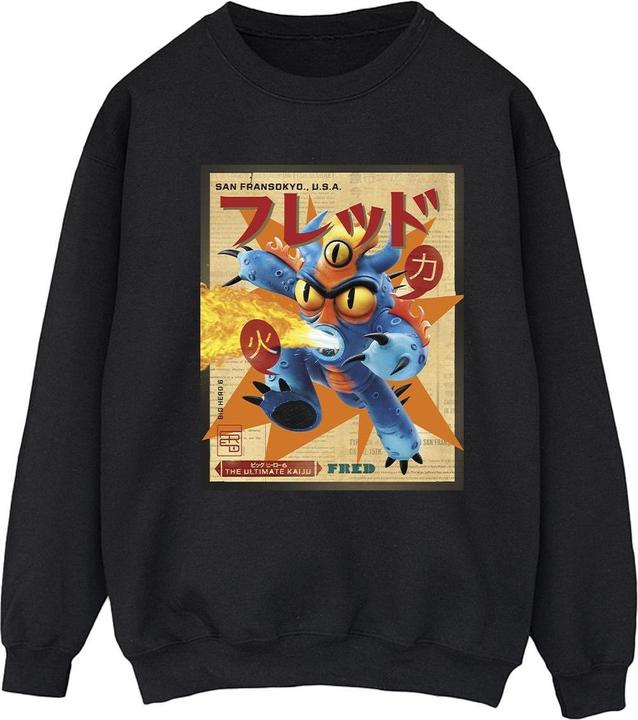 Produktbild Disney Big Hero 6 Baymax Fred Newspaper Sweatshirt (XXL)